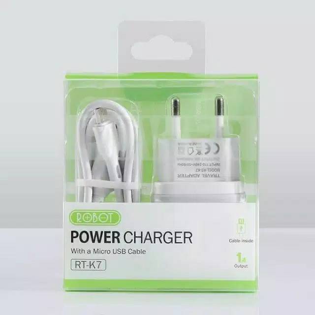 Robot RT-K7 Power Charger with Micro USB Cable