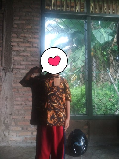Couple Batik Ayah Anak Motif Sogan Salju Size Anak Terlengkap || Kemeja Lengan Panjang