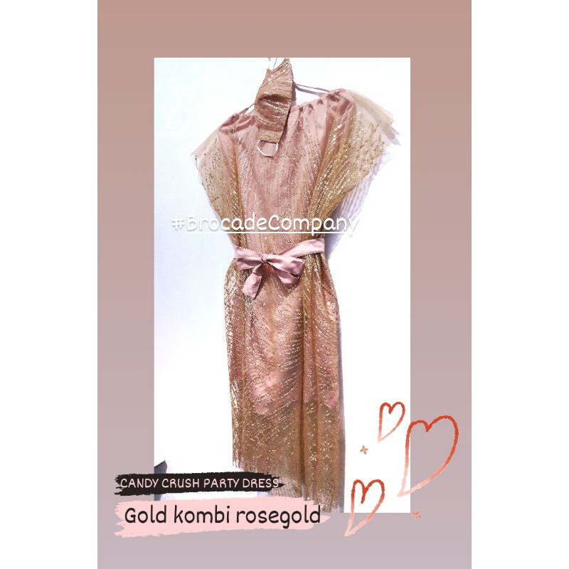 Candy Party Dress tille / Dress pesta Candy sugar mewah elegant TERMURAH