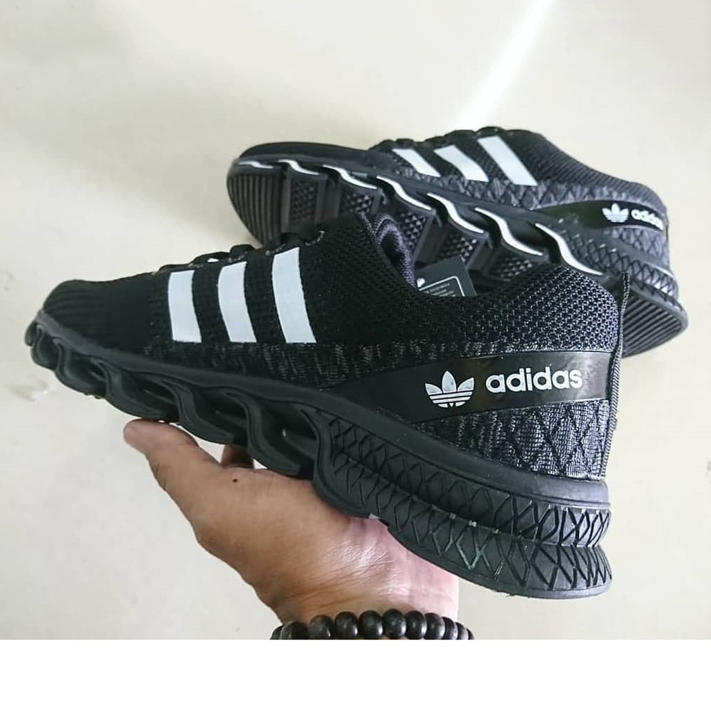 Hot Item Sepatu Running Premium Original Import Vietnam Adidas Springblade Black