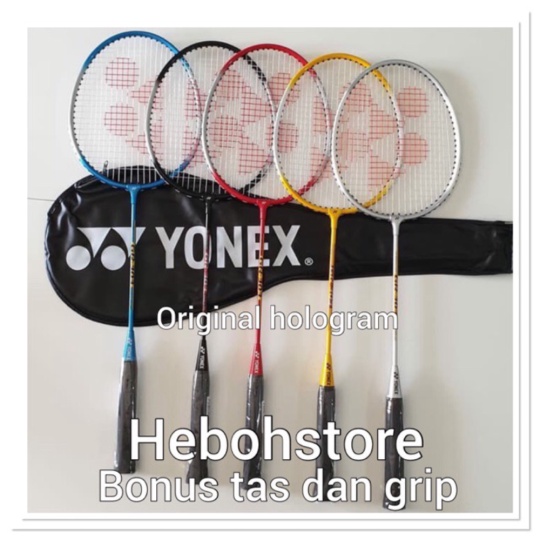 

Jual Raket Badminton YONEX GR 303 ANAK DAN DEWASA ORIGINAL TASGRIP ORI - Hitam Murah