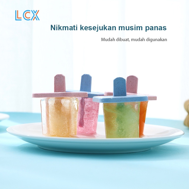 LCX CETAKAN ICE CREAM PUDDING JELLY / CETAKAN ES KRIM ICE CREAM POPSICLE VS-98