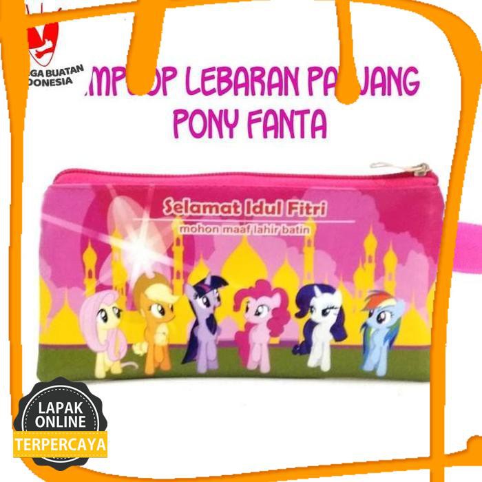 

Hot Sale Dompet Pouch Amplop Angpao Lebaran Panjang My Little Pony Fanta Thr Jaminan Mutu