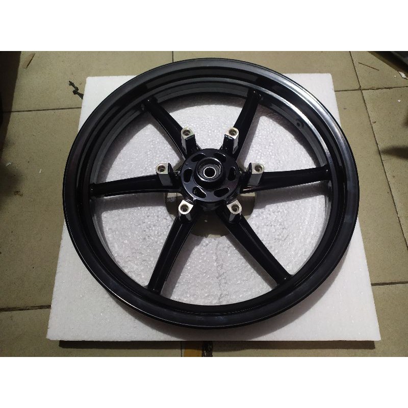 velg velk velek vrossi rosi RCB NinjaRR RC Sanca SP522 palang6 palang8 hitam lebar 250 300 ring17