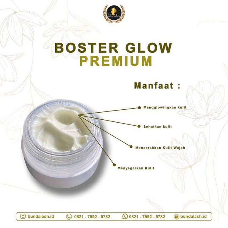 ZAE GLOW Cream boster glow premium