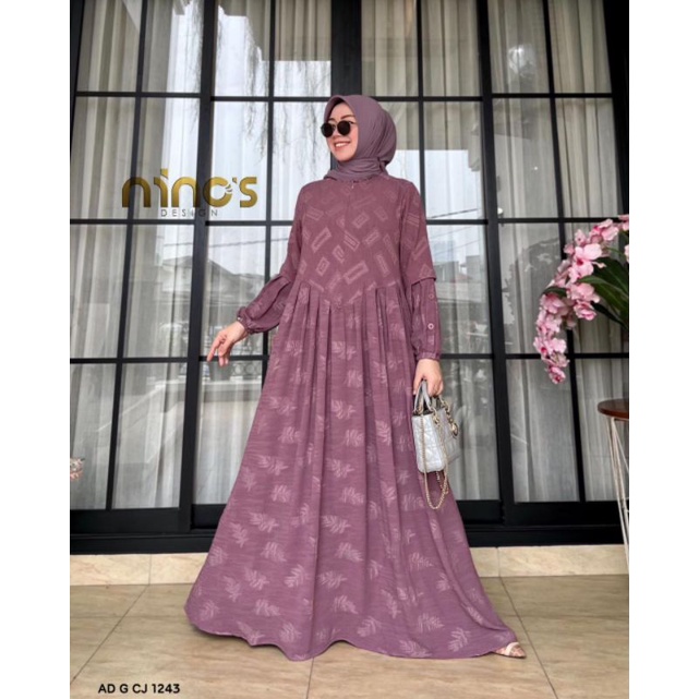 GAMIS NINO'S DESIGN BAHAN CRINGKEL JAGUAR