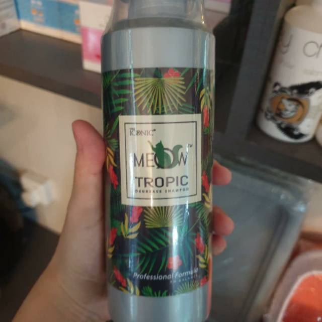 degreasing cat shampoo