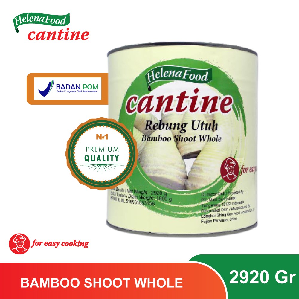 

REBUNG KALENG Bamboo Shoot Whole Cantine Rebung Untuh Kaleng 2920 g