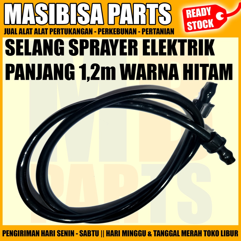 SELANG SPRAYER GENDONG ELEKTRIK / SEMPROT HAMA / KNAPSACK HITAM