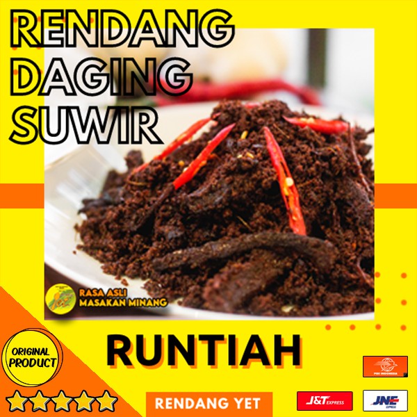 

Rendang Suir (200gr) Makanan Siap Saji