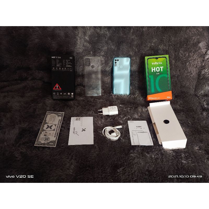 Infinix Hot 10 Play 2/32 second fulset mulus