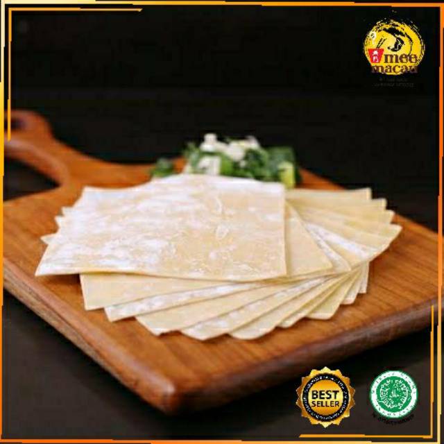 TERMURAH!! 500 Gram Kulit Pangsit Kotak | Kulit Martabak Kulit Kotak | Dimsum Siomay Isi Basah Putih Goreng Rebus Kukus Halal | Kut Pangsit Premium Produksi Fresh Tiap Hari Langsung Pabrik Halal MUI Dinkes PIRT | Pangsit Goreng Kriuk Krispi