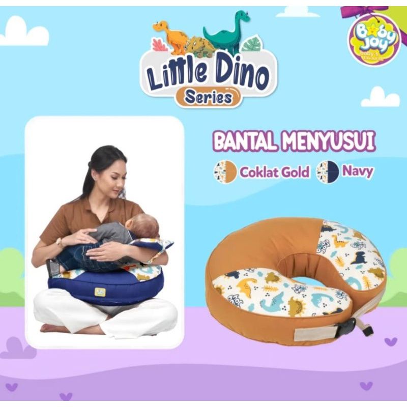 Baby Joy Nursing Pillow Bantal Menyusui (Dengan Gasper) + Free Bantal Lengan Peang