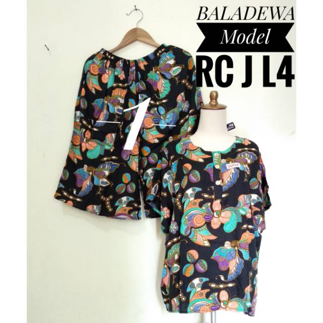 Setelan Celana Kulot Jumbo L4 Super Baladewa