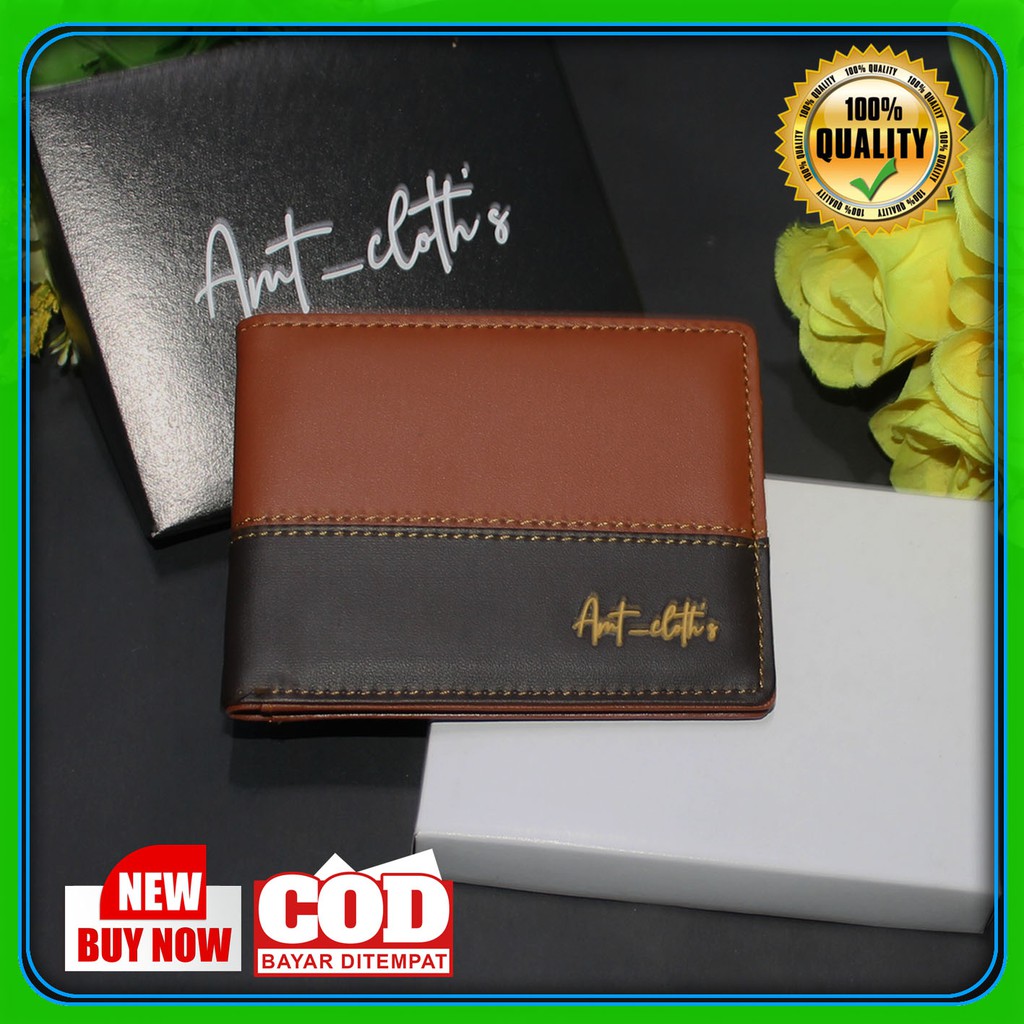 TERLARIS DOMPET COWOK TERBARU BRANDED PREMIUM ORIGINAL BAYAR DI TEMPAT