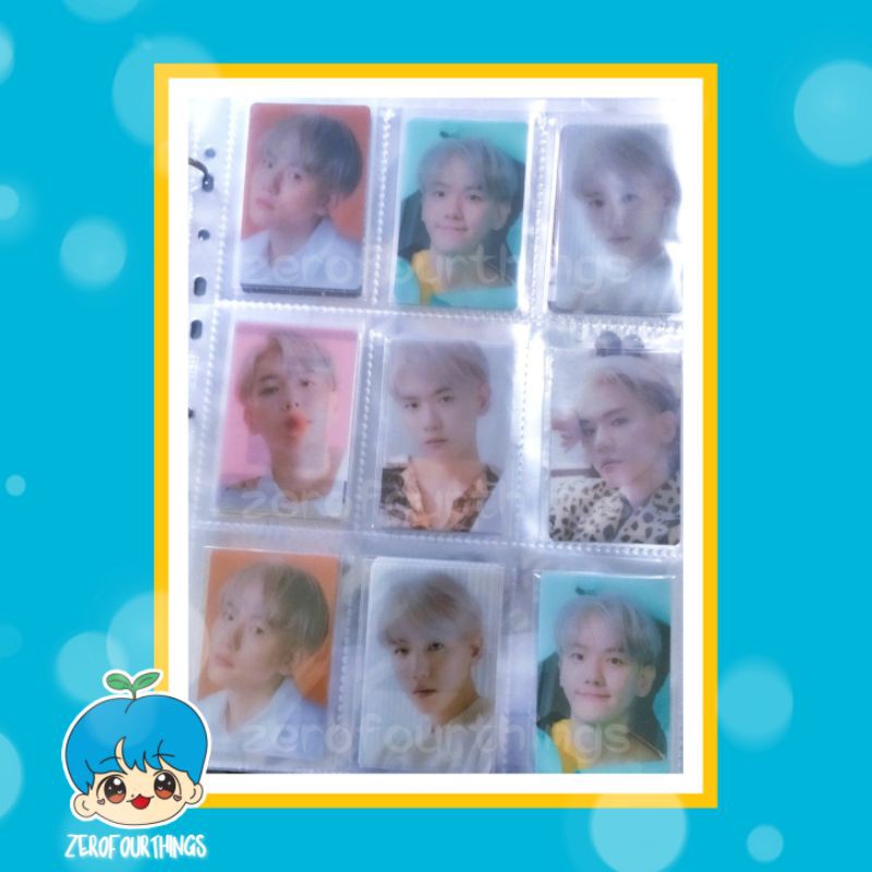 Baekhyun Japan Photocard / PC (PC, Clear Photocard)