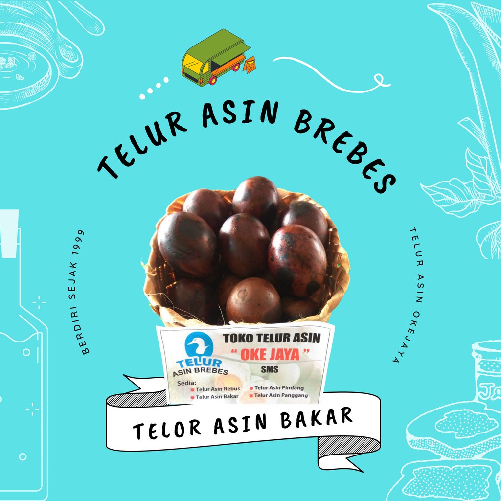 

Telur Asin Bakar Brebes 100% Asli Original Masir dan Gurih 1 Butir