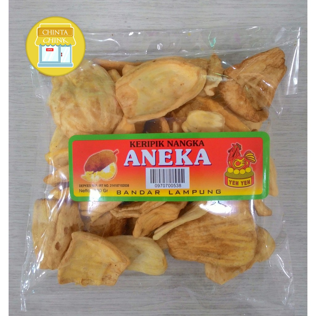 

Keripik Nangka Aneka YenYen Lampung Kemasan 130g