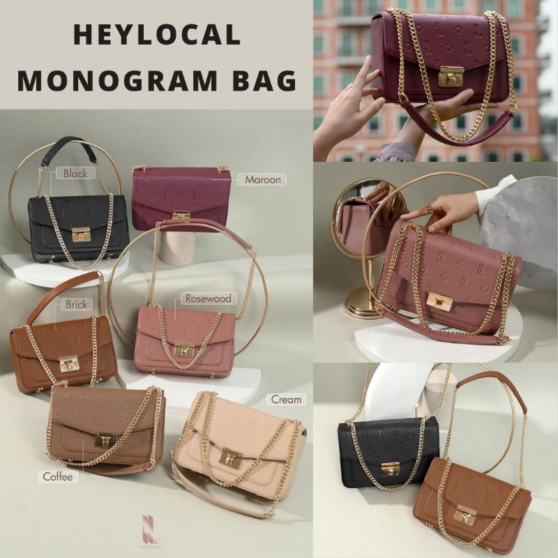 Local id HEYLOCAL MONOGRAM BAG