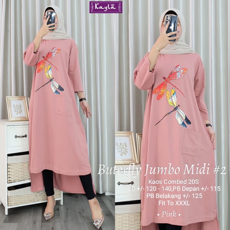 BUTERFLY JUMBO MIDI// ori by kayla (restock)