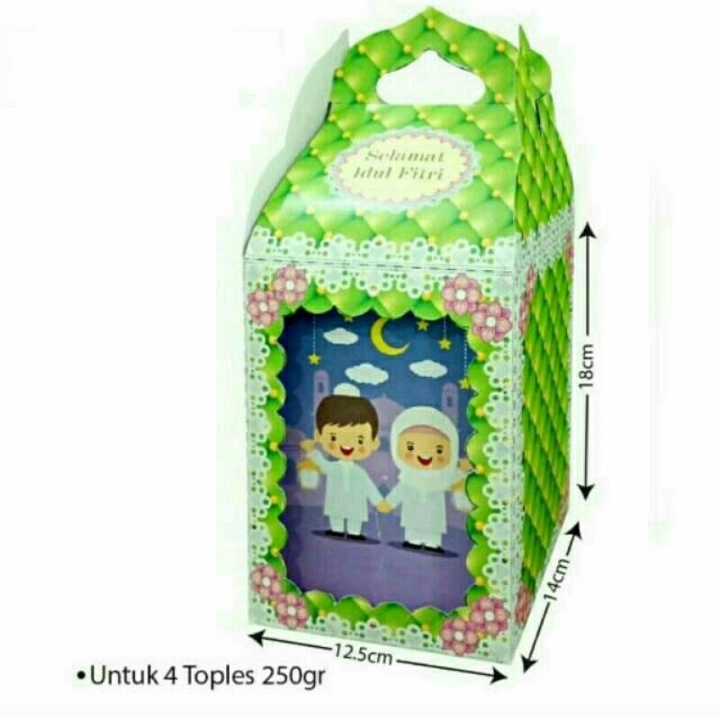 

paper box jinjing - box kue - box kue idul fitri - dus parcel lebaran - box kue kering - kotak kue