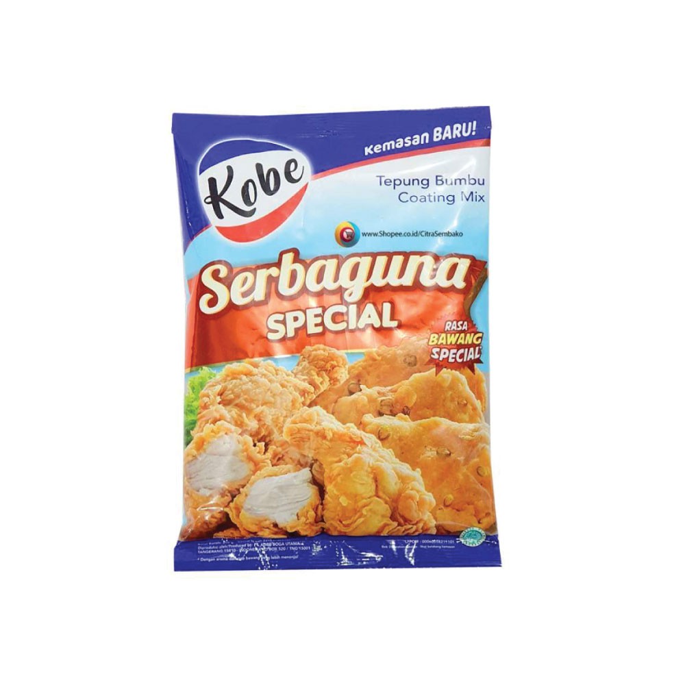 

KOBE TEPUNG BUMBU SPESIAL SERBAGUNA 75G / 210G