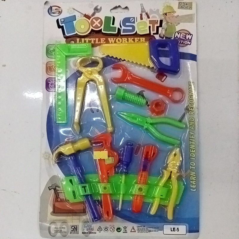 LE 5 - Mainan Alat Tukang Tools Set LE-5 LE5