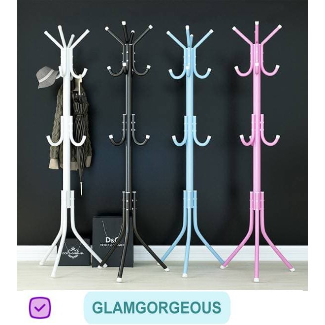 Rak Gantung Topi Jaket Baju Tas  / Standing Hanger