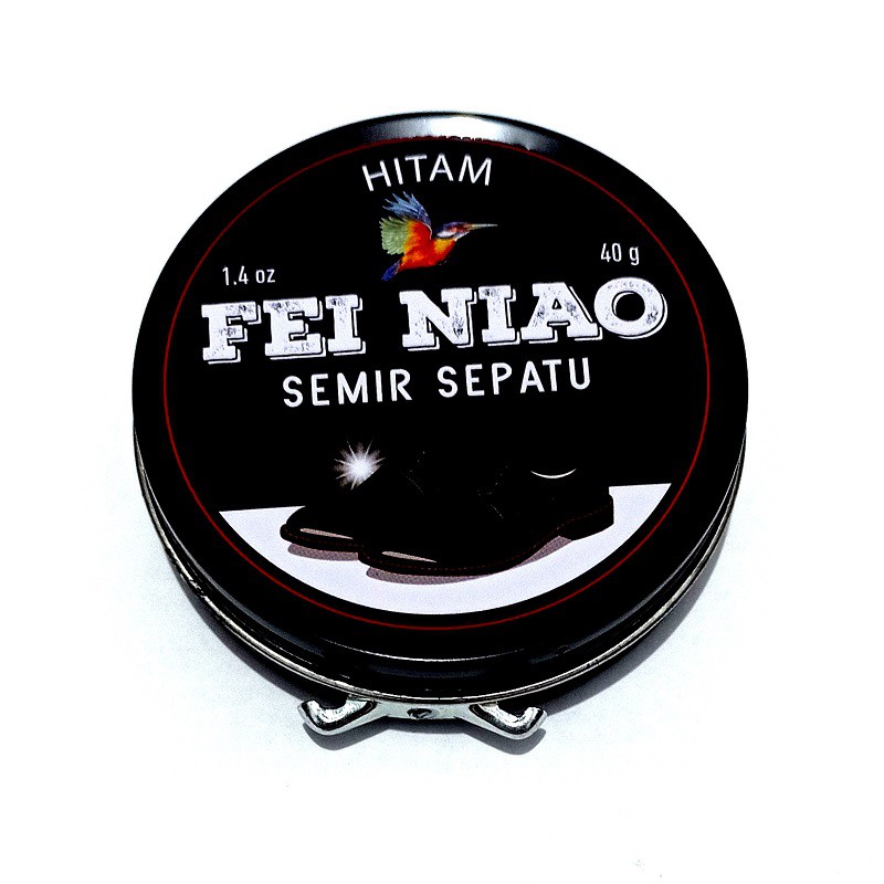 Semir Sepatu Flying Bird Fei Niao Shoes Polish 40 ml - 1 pcs