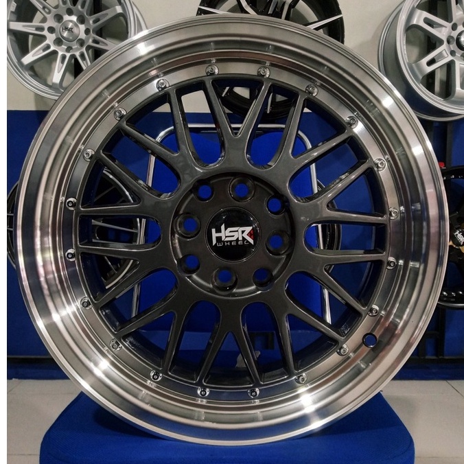 Velg Mobil HSR LEMANS Ring 16 Velg HSR R16 Jazz Yaris Mobilio Brio Avanza Xenia Gratis Kirim