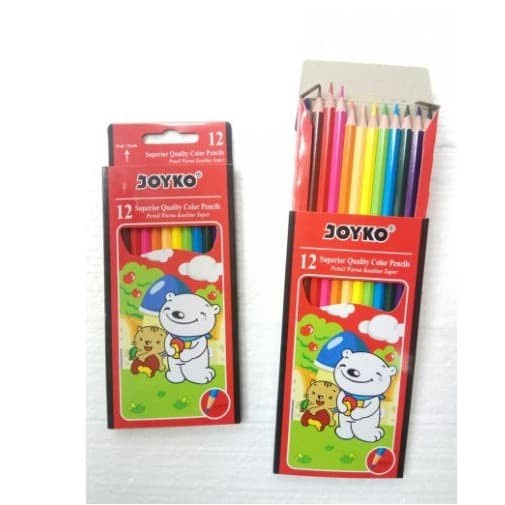 

WARNAPENSIL- PENSIL WARNA 12 WARNA JOYKO -PENSIL WARNA