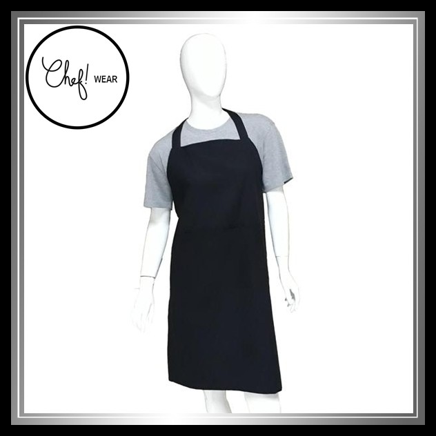 Chef Wear Apron / Celemek Waterproof Full Tp