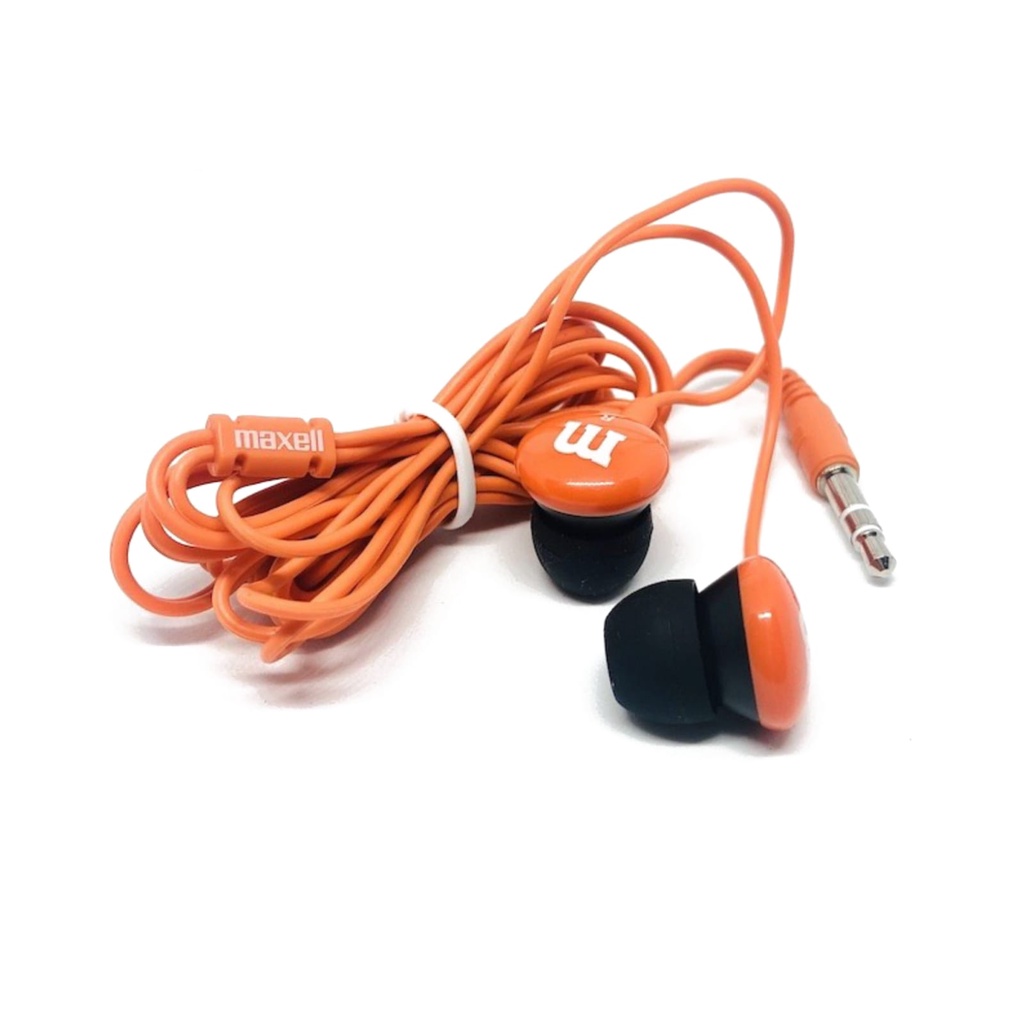 Japan Maxell Candy Earphone Good Sound Quality Stereo Headset