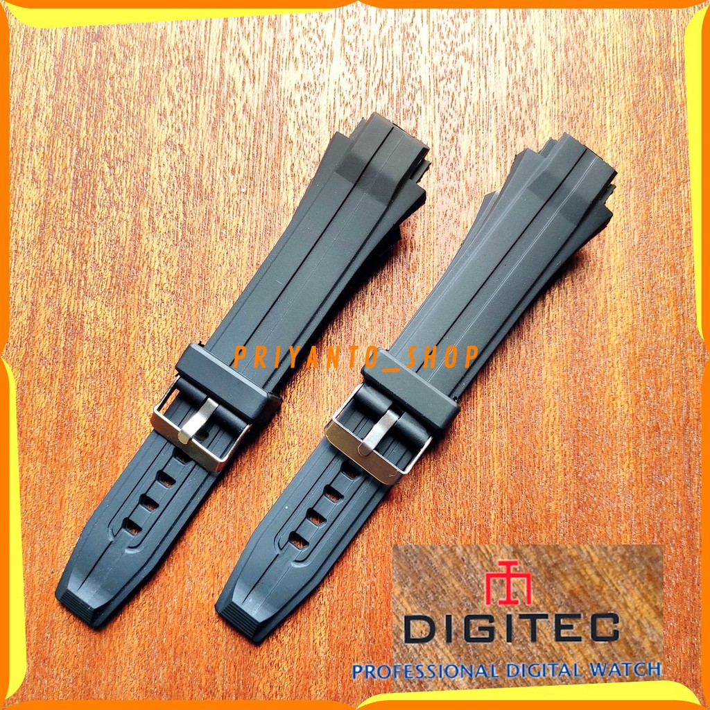 TALI JAM TANGAN SKMEI 1202 RUBBER WATCH BAND JAM AD SKMEI 1202 HITAM