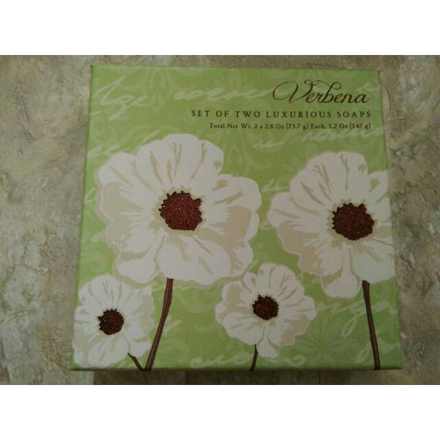 SABUN BATANG - VERBENA SET OF TWO GUEST SOAP