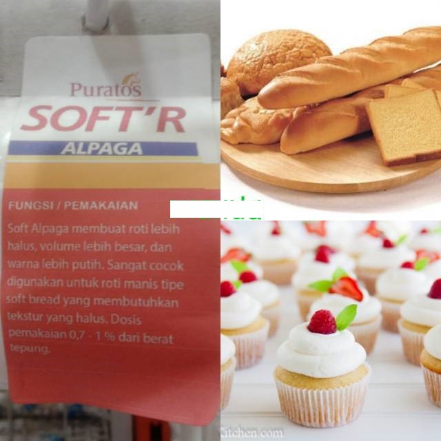 

Puratos Soft Alpaga Pengembang cake atau roti 100 gr
