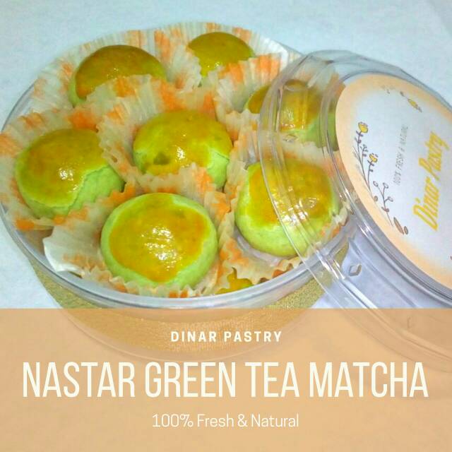 

Kue Nastar Greentea Matcha