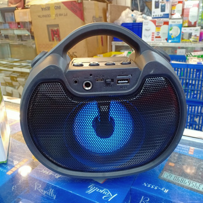 Speaker Bluetooth Karaoke Fleco F-1421 - Speaker Tengteng Karaoke