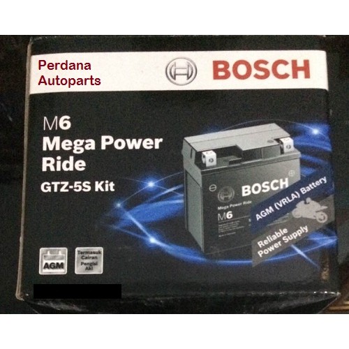 Promo Aki Motor Honda Vario 110 Bosch Gtz 5s Mf Shopee