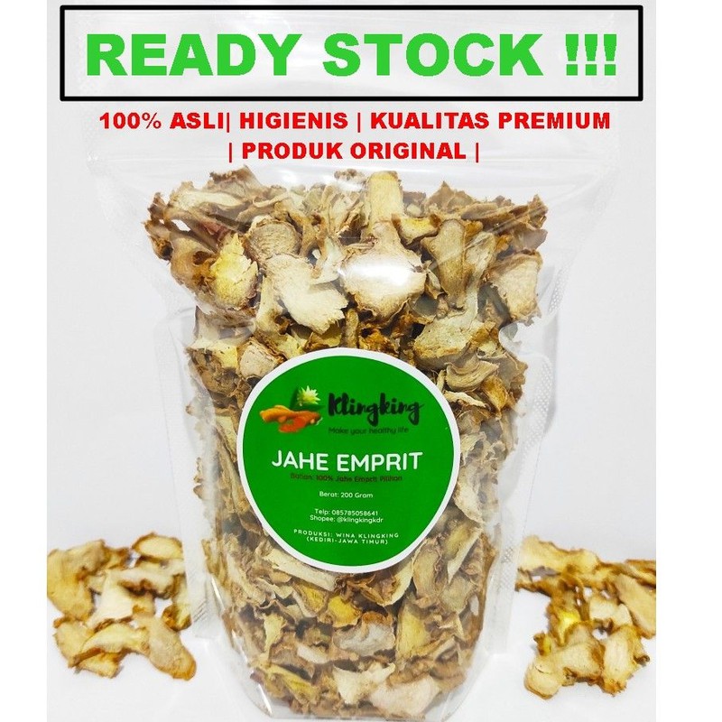 

JAHE EMPRIT KERING IRIS ORIGINAL BERKUALITAS SUPER 200gr