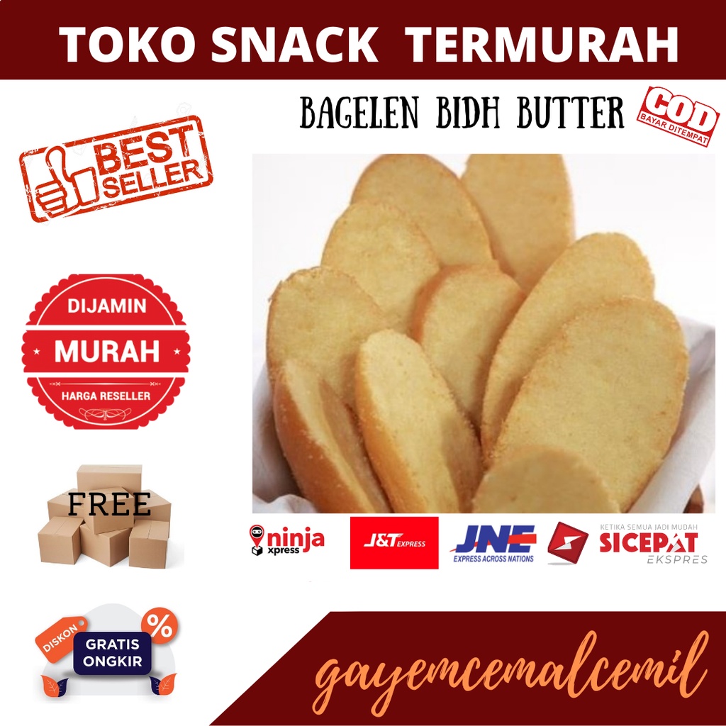 

snack kiloan/bagelen/keu kering/roti kering/bagelen butter/bagelan/bidh/biskuit/biskuit kering/roti butter kering/250gr/500gr/biskuit bidh/jajanan murah/cemilan murah/cemilan kekinian