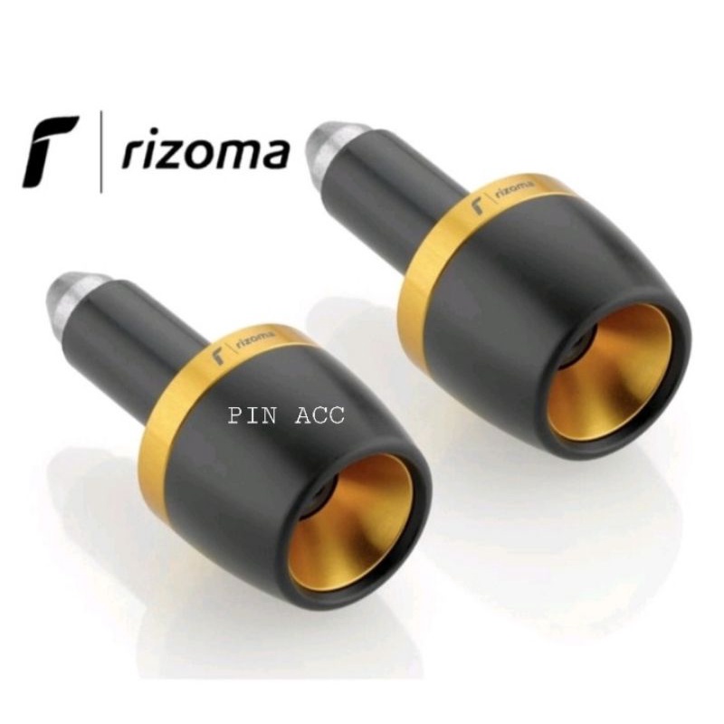 Jalu Stang Rizoma Black Edition / Bar End Jalu original r/rizoma Universal Motor