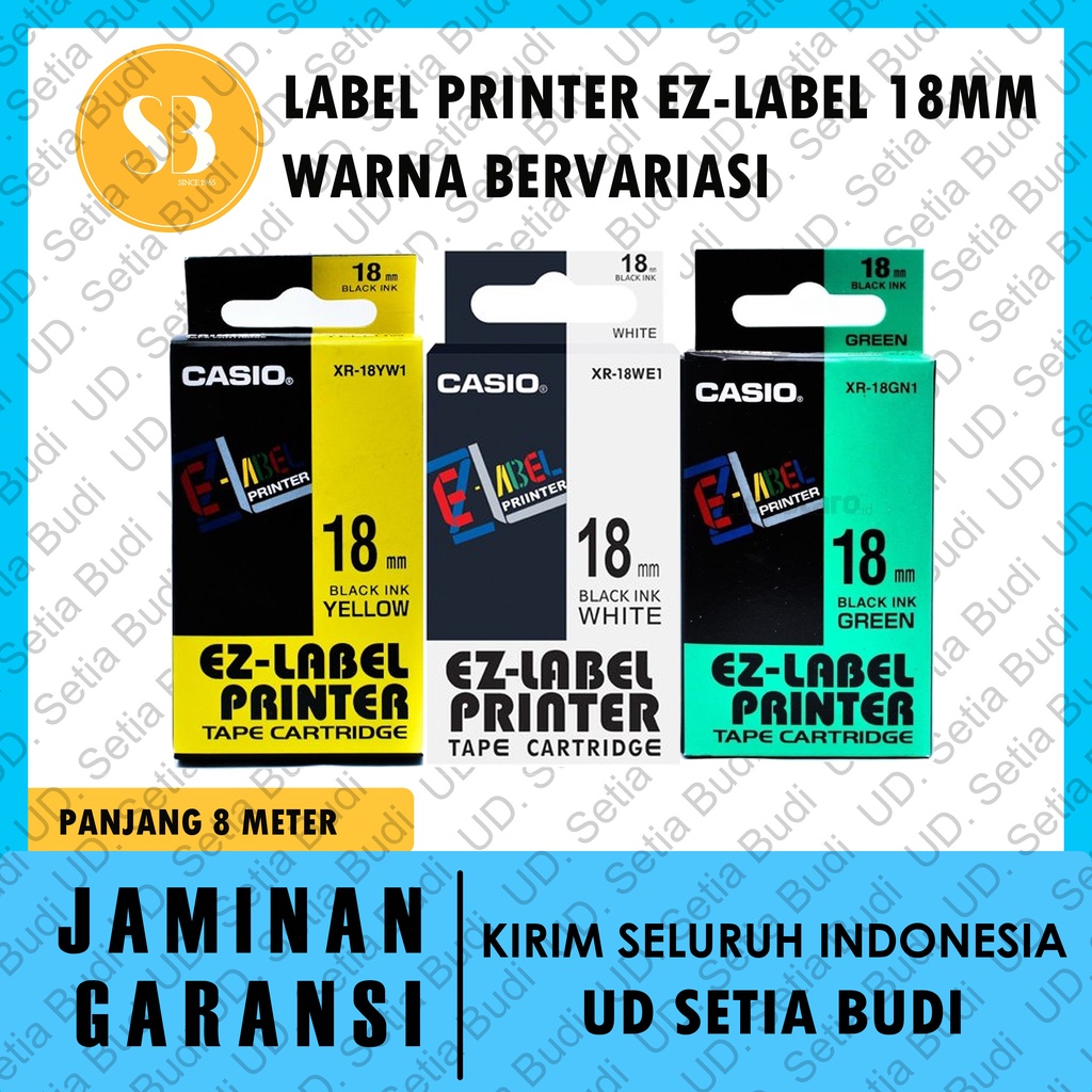 CASIO EZ-Label printer 18mm