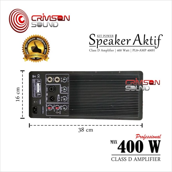 Harga Kit Power Speaker Aktif 400 Watt Dekat Sini