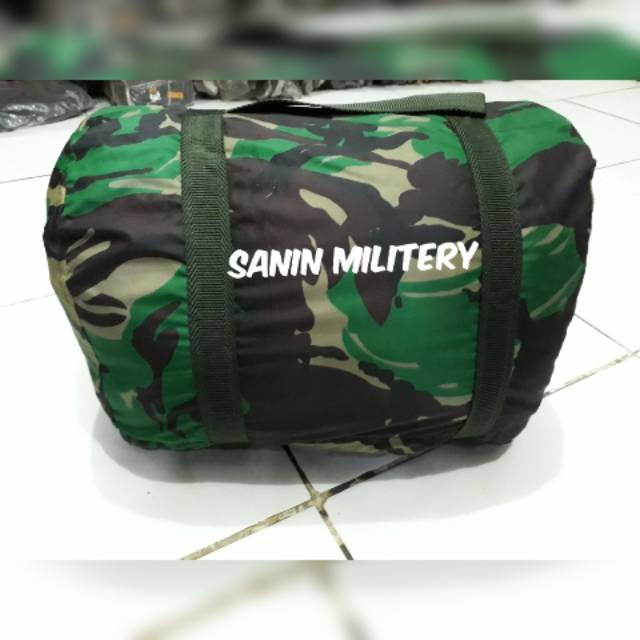 Sleeping bag jatah TNI / Sleeping bag TNI