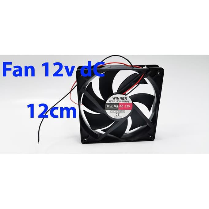 KIPAS DC 12V 12cm x 12cm Merk WINNER / Fan DC