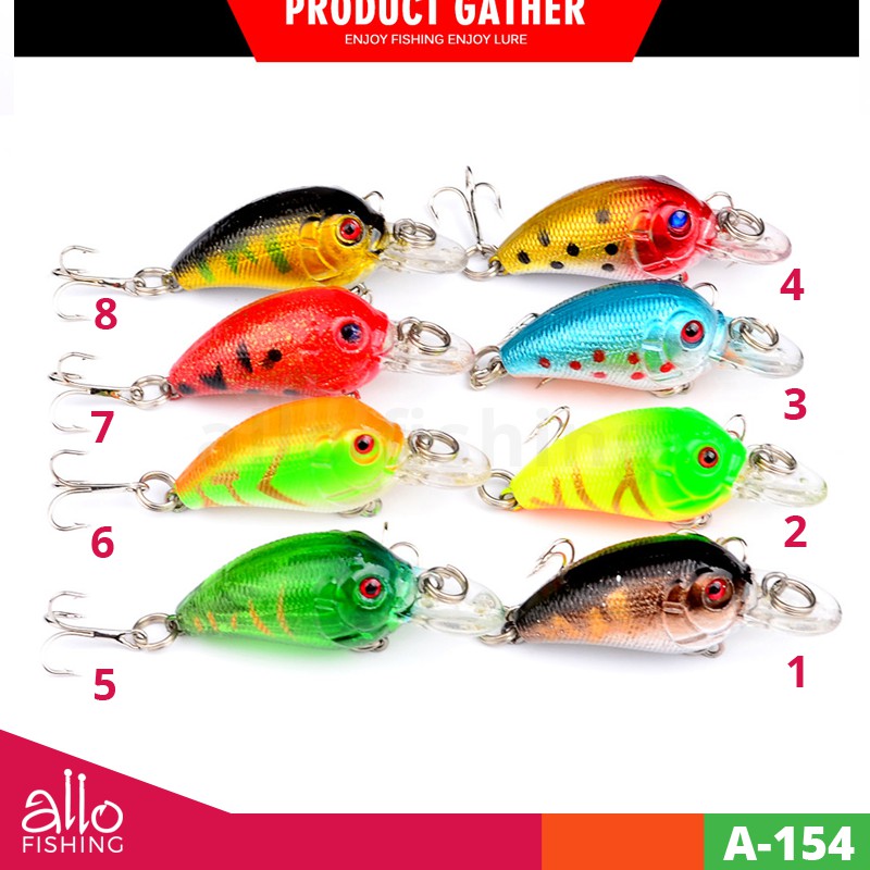Umpan Pancing Lure Mini Crankbait colorfull
