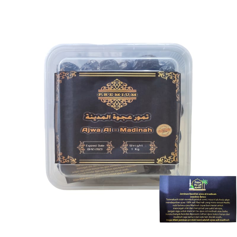 Kurma Ajwa / Nabi Premium Kemasan 1 kg