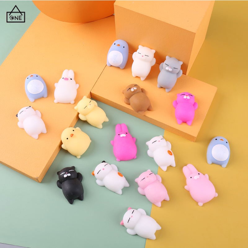 COD❤️Mainan Lembut Licin Simulasi Naik Lambat Lucu Animal Hand Fidget Toy Dekompresi Anak A.one