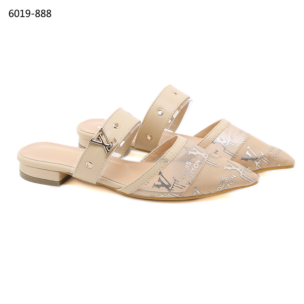 Flat Mule-Shoes #6019-888